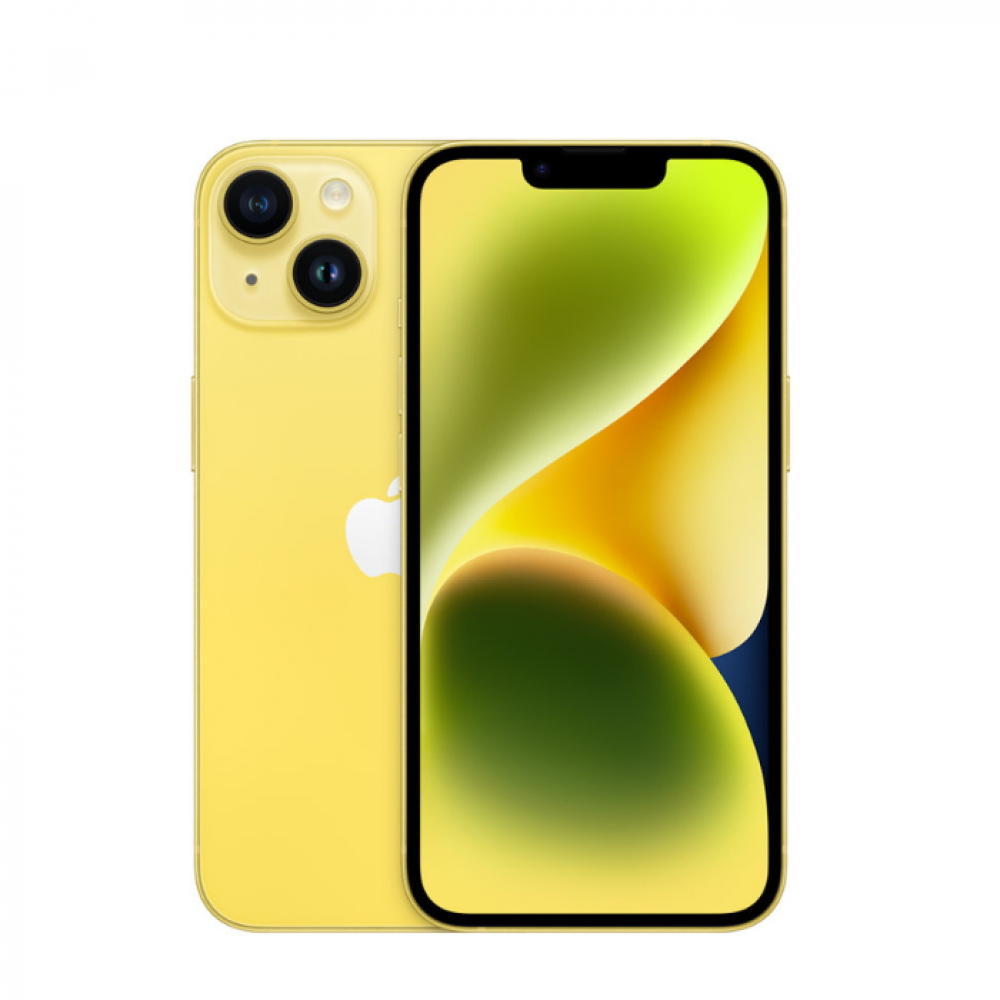 ايفون 14 , 128 جيجا - ابل اصفر اللون المميز والجديد