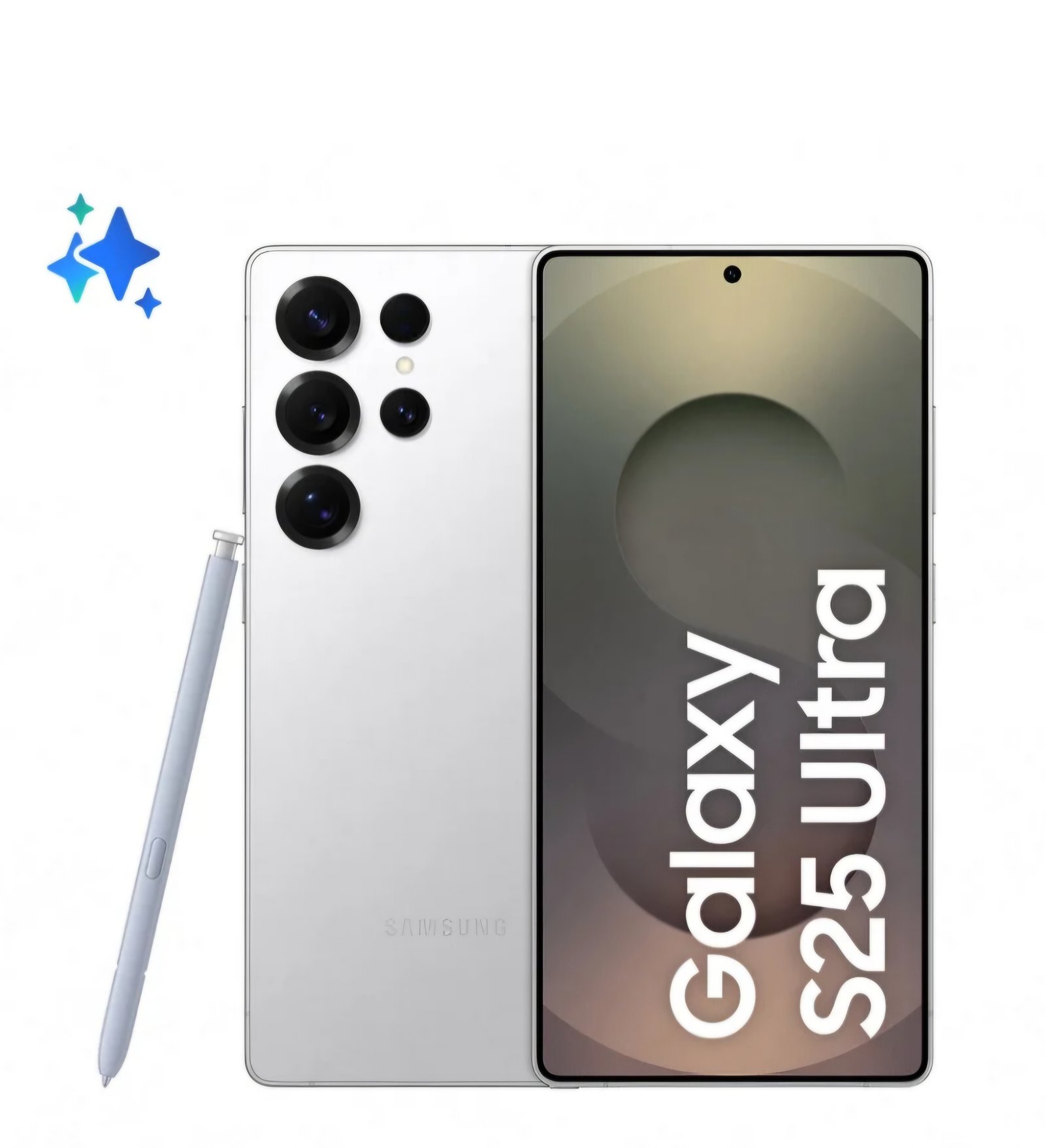 سامسونج جلاكسي إس 25 الترا 256. جيجا. تيتانيوم ابيض- فضي