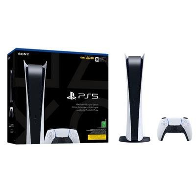 بلاي ستيشين 5- ديجتال- مع أداة تحكم إضافية باللون الاسود